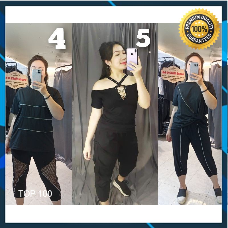 Áo Bigsize nữ - quần bigsize nữ - phong cách - cá tính - 55-95 kg - hàng cotton cao cấp - áo kiểu bigsize