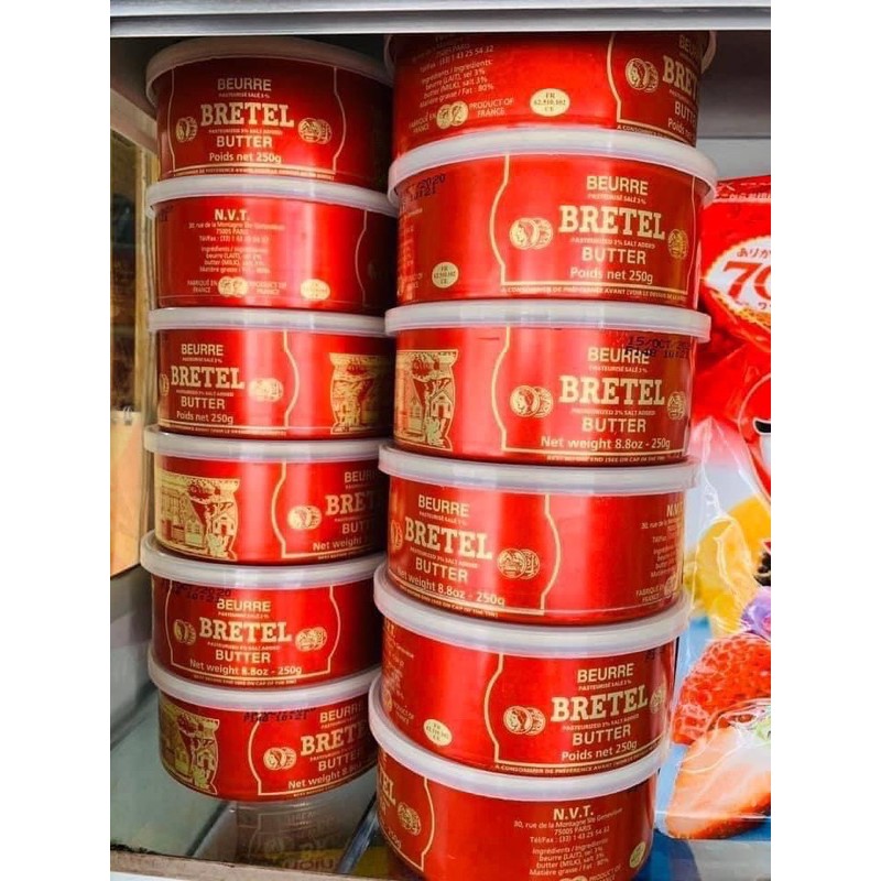 BƠ MẶN BRETEL 250gr của PHÁP