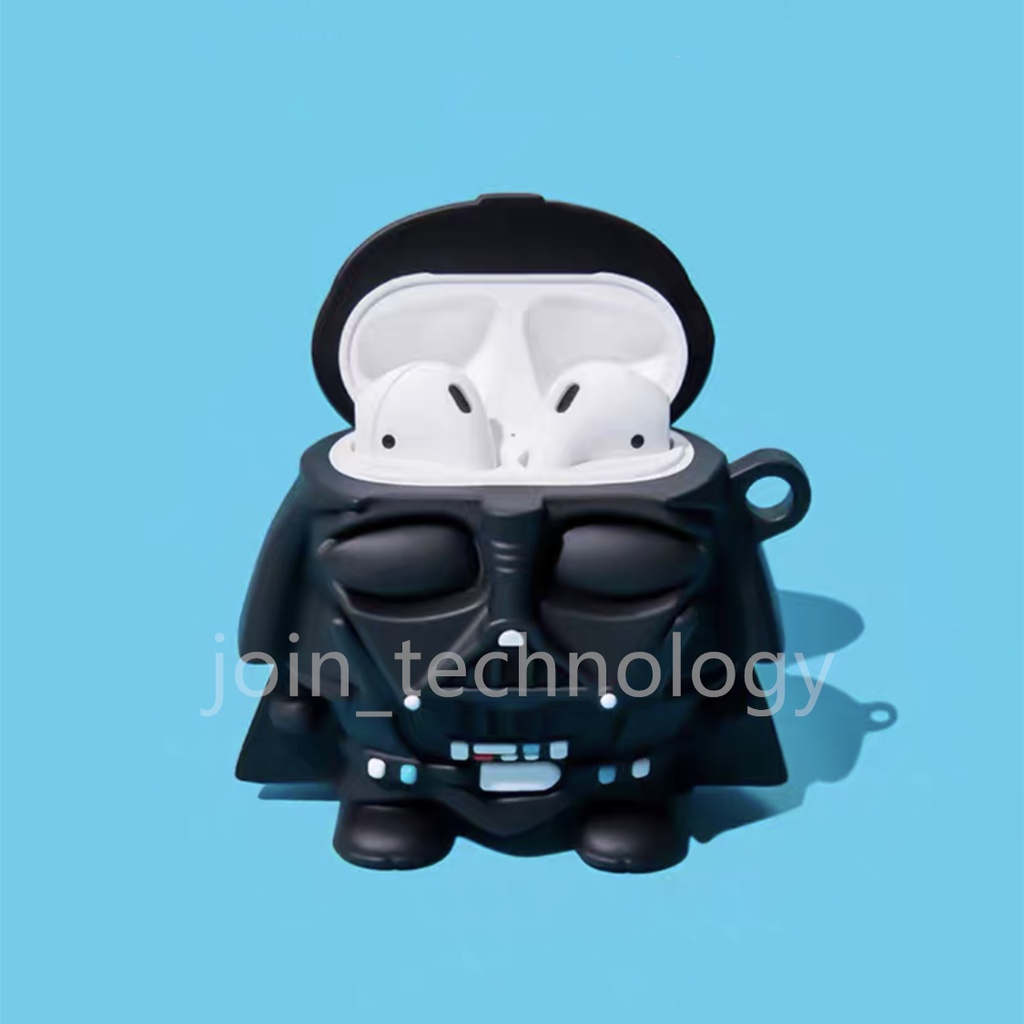 Vỏ bảo vệ hộp sạc tai nghe Airpods Pro 1/2 bằng silicon mềm họa tiết hoạt hình dễ thương