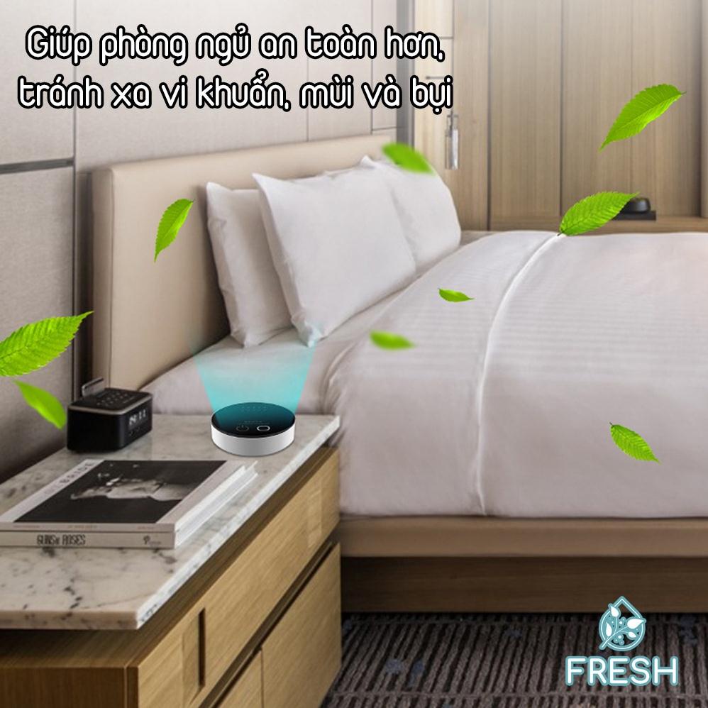 Máy Lọc Không Khí Khử Mùi Sát Khuẩn Đa Năng Mini Dùng Cho Nhà Vệ Sinh, Phòng Ngủ Tiện Lợi Fresh