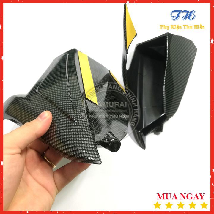 Hộc Đựng Đồ Xe NVX Màu Đen