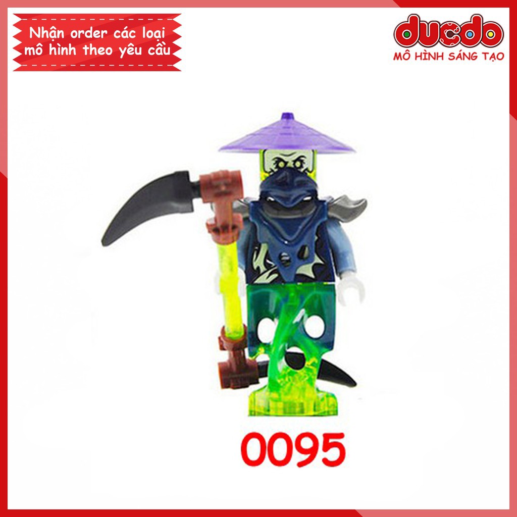 Minifigures các nhân vật Ninjago tuyệt đẹp - Đồ chơi Lắp ghép Xếp hình Mini Mô hình Ninja DECOOL 0092-0097