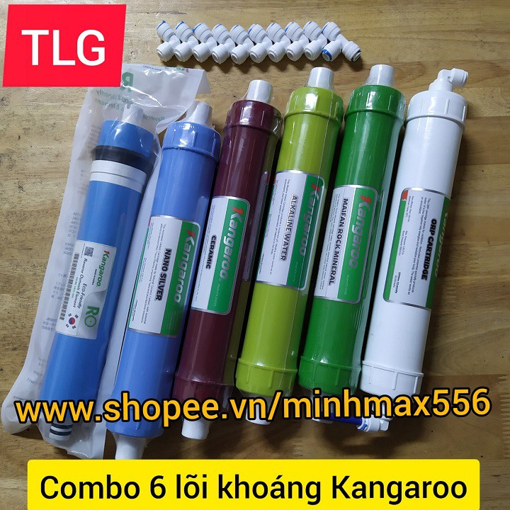 Combo 6 lõi lọc Kangaroo số 4-5-6-7-8-9 [CHINH HANG]  | Lõi lọc nước kangaroo số 4-5-6-7-8-9