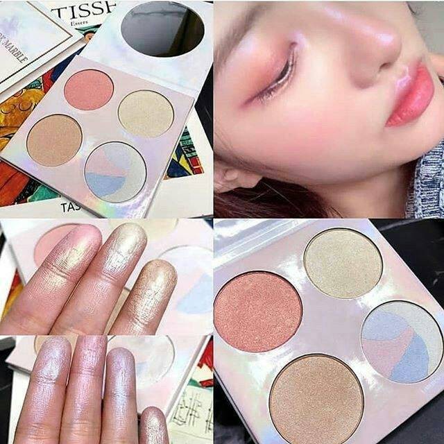 (Hàng Mới Về) Bảng Phấn Bắt Sáng Venus Thiết Kế Vỏ Họa Tiết Đá Cẩm Thạch An Toàn | BigBuy360 - bigbuy360.vn