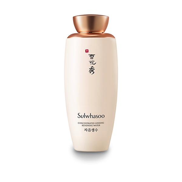 Cặp nước hoa hồng + sữa dưỡng nhân sâm chống lão hóa Sulwhasoo Concentrated Ginseng Renewing Water 5ml.