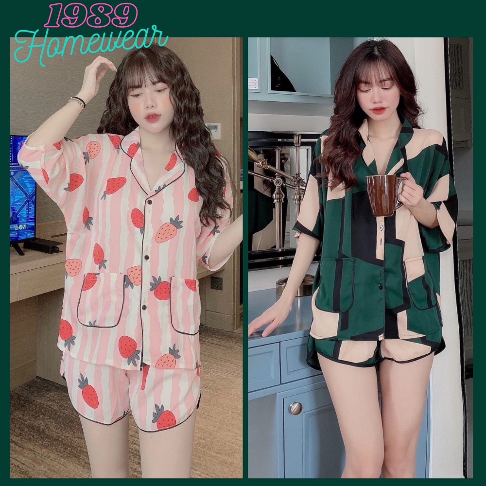 Đồ ngủ nữ cao cấp. Đồ bộ nữ lụa mango tay dơi quần đùi. Đồ bộ nữ lụa cộc tay quần đùi thời trang.