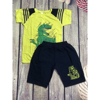 (20-40kg) Bộ Thun Cotton Bé Trai