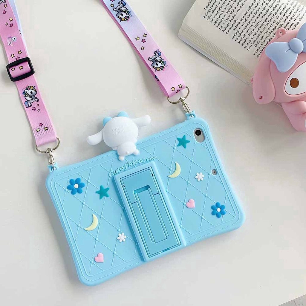 Ốp máy tính bảng silicon dẻo có dây đeo cho Samsung Galaxy Tab A 8.0 inch 2019 SM-T290 T290 T295 T297 SM-T295 SM-T297 | BigBuy360 - bigbuy360.vn