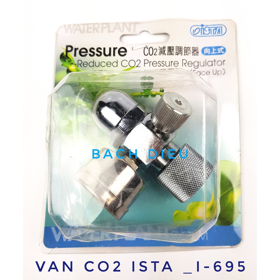 VAN TINH CHỈNH CO2 ISTA ĐÀI LOAN CAO CẤP ĐỨNG - NGANG CHO HỒ BỂ THỦY SINH