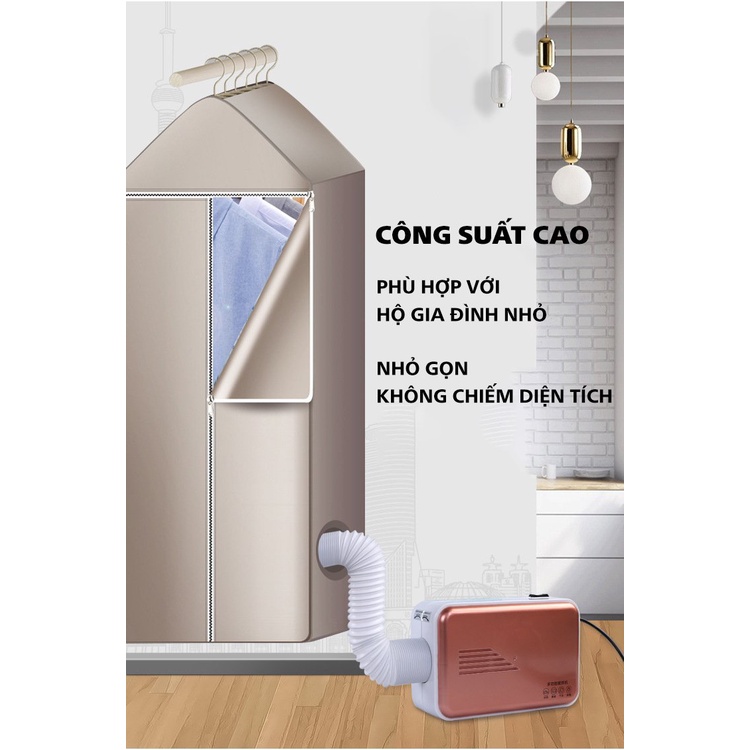 Máy sấy quần áo, chăn màn mini chuyên dụng