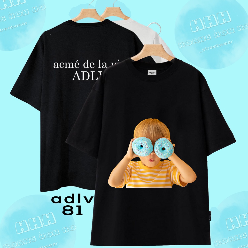 [Xịn Dày] Áo thun ADLV 350g Đen Full Tag Bọc, Full Mẫu, 77-101 - Streetwears SG - Link 4