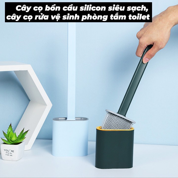 [VIDEO] Cây cọ bồn cầu silicon siêu sạch, cây cọ vệ sinh phòng chất lượng cao TẶNG kèm móc dán