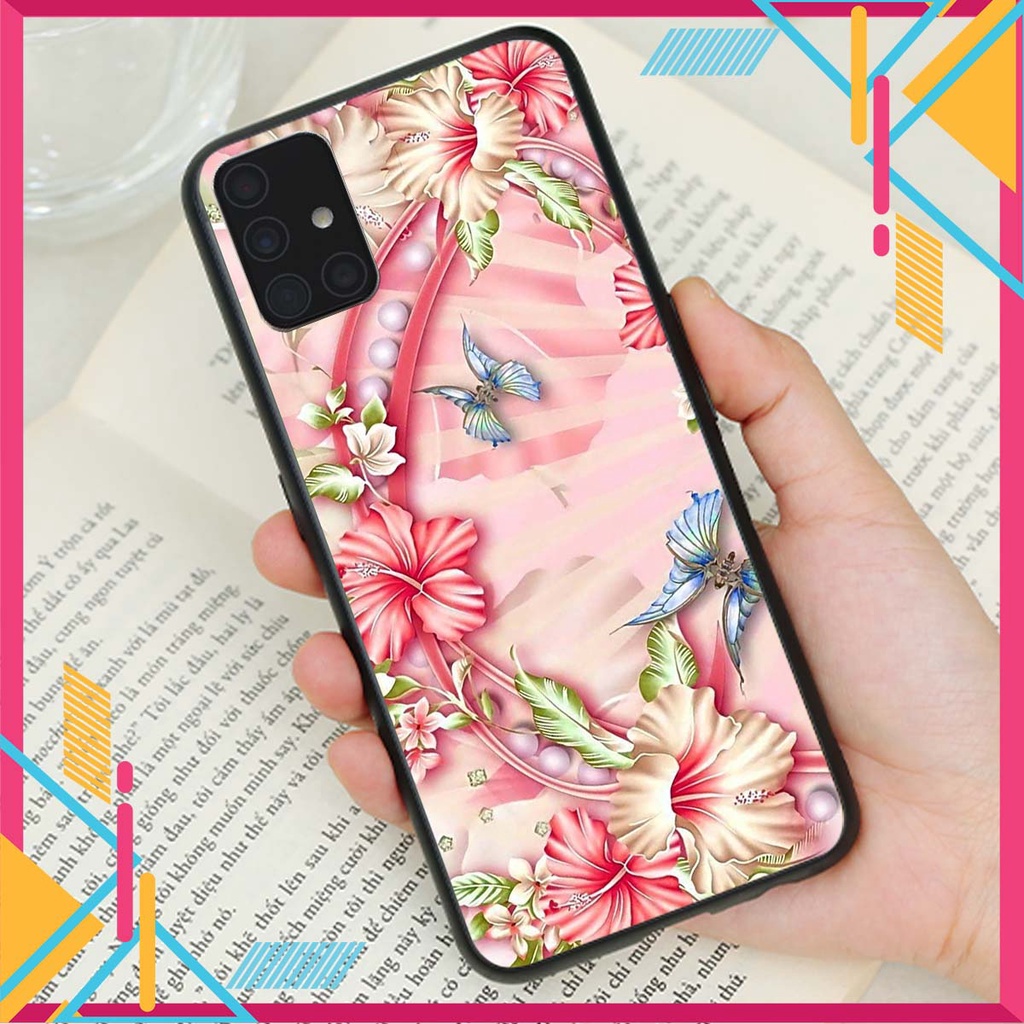 Ốp lưng Samsung A51 / A71 in hình hoa xinh xắn, hiện đại , thời trang ,phong cách