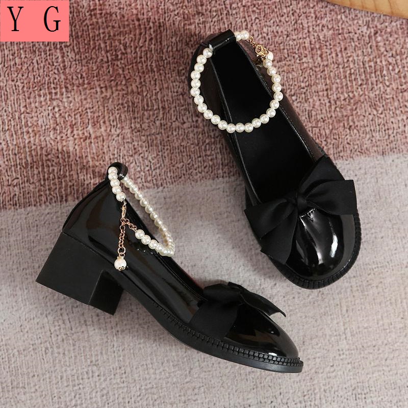 Giày Cao Gót Sandal Mary Jane Đế Dày Phong Cách Thời Trang Mùa Hè 2022 Mới