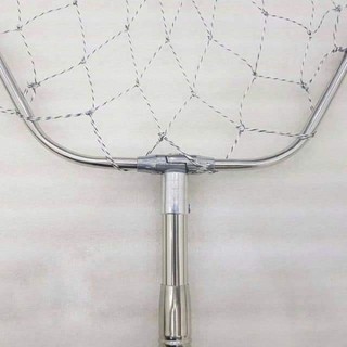 vợt vớt cá inox cán và vành thu gọn