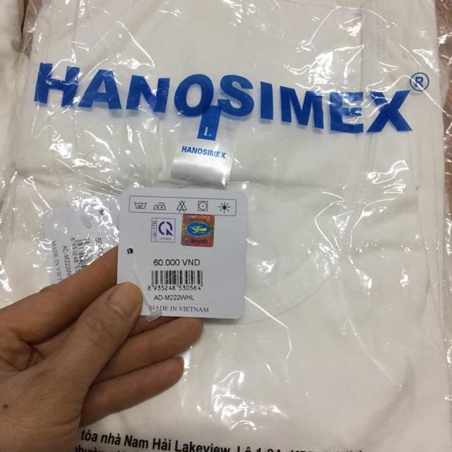 Áo Hanosimex xịn 100% cotton