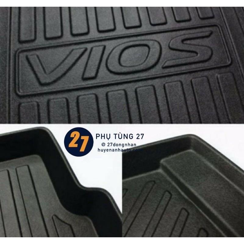 Lót cốp xe Toyota Vios 2008-2021