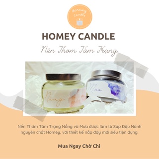 Nến Thơm Tâm Trạng Nắng by Homey Candle 85g
