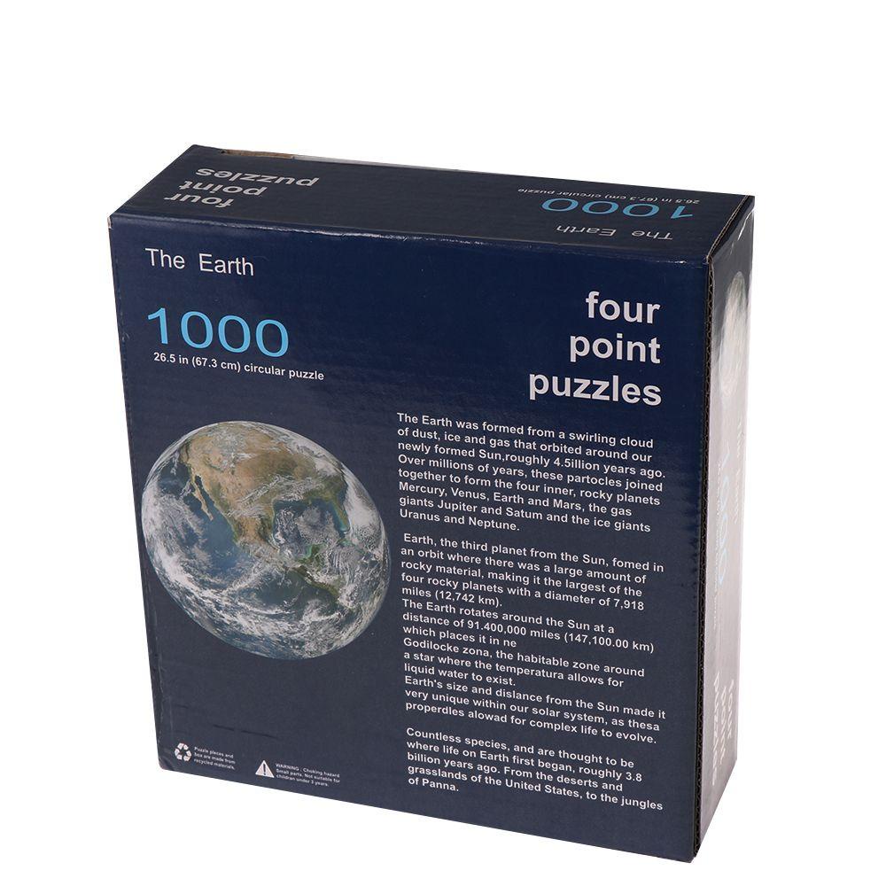 Bộ Đồ Chơi Xếp Hình Trái Đất Bằng Giấy Màu Cầu Vồng Dành Cho Người Lớn / Trẻ Em