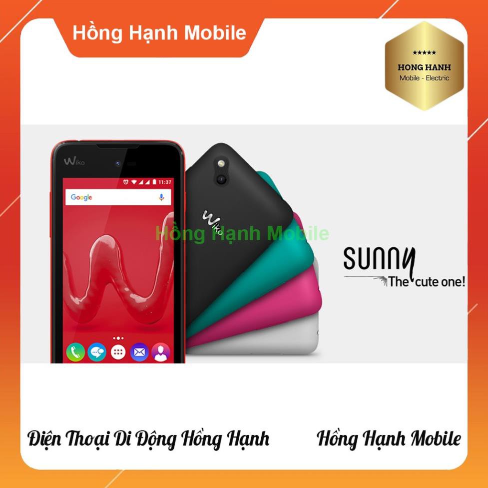 Điện Thoại Wiko Sunny Màu Đen - Hàng Chính Hãng Nguyên Seal Fullbox Mới 100% - Điện Thoại Hồng Hạnh