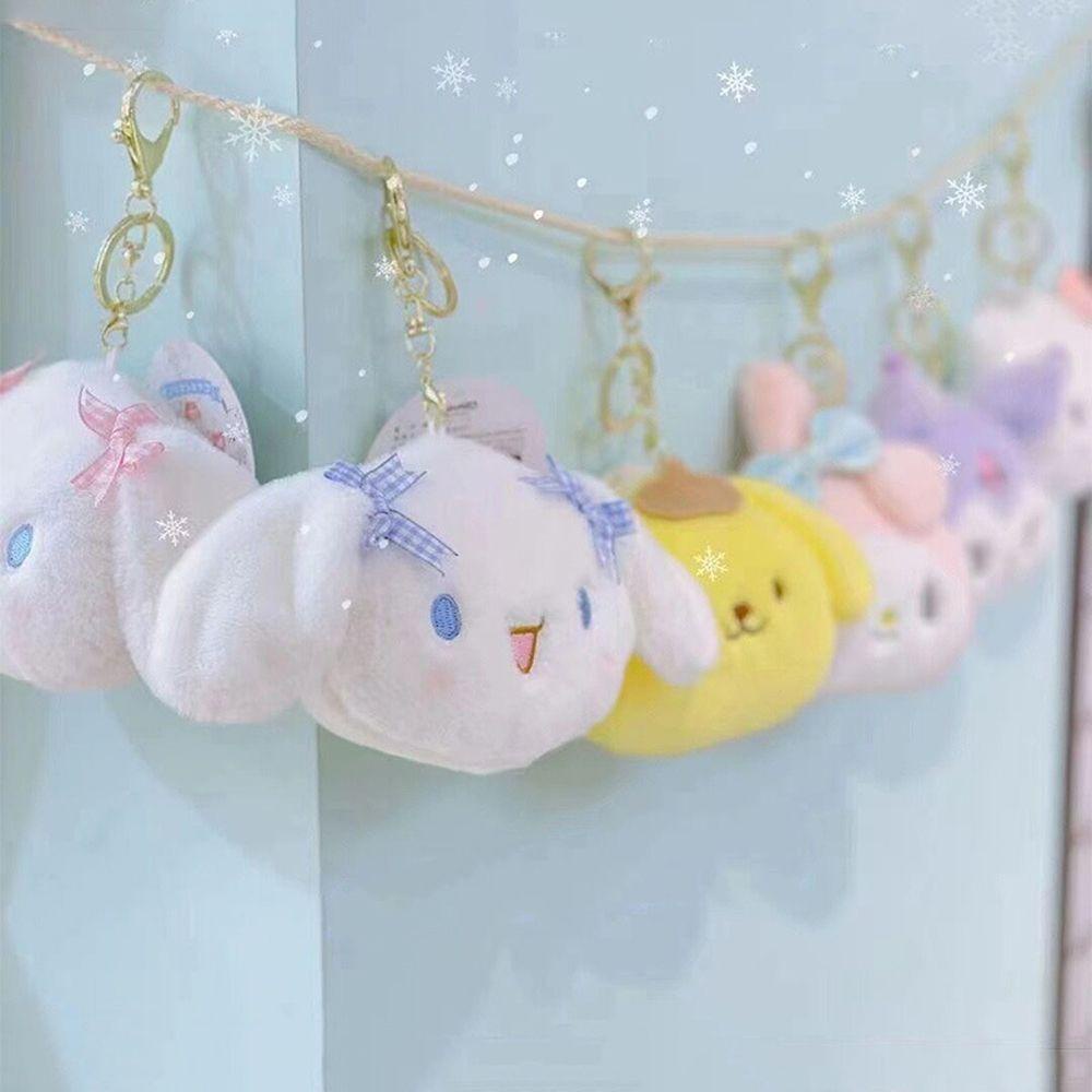 FORBETTER Ví Đựng Tiền Xu Đa Năng Có Khóa Kéo Hình Melody / Chó Hoạt Hình Nhồi Bông Dễ Thương