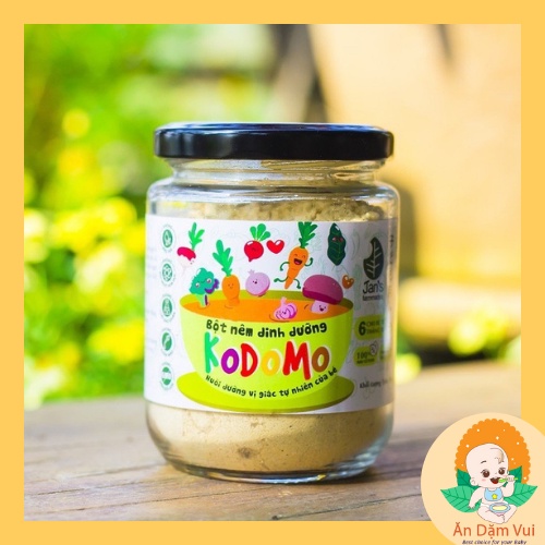 Bột nêm dinh dưỡng Jan's Kodomo 90gr cho bé ăn dặm từ 6m+.