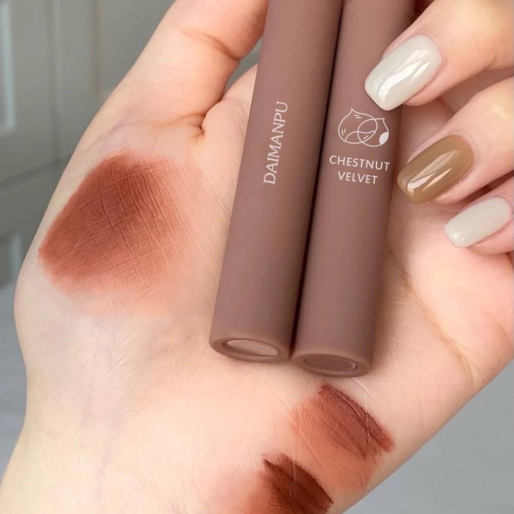 [Hàng mới về] Son môi DAIMANPU 6 màu tùy chọn trang điểm thời trang cao cấp | BigBuy360 - bigbuy360.vn