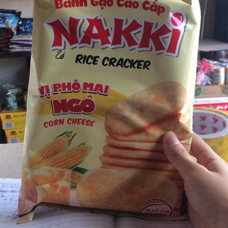 Bánh Gạo Nakki vị Phô Mai Ngô 118g