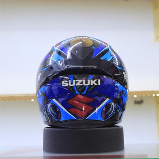 Nón FULLFACE ROC ( 1 kính ) Lên tem Suzuki