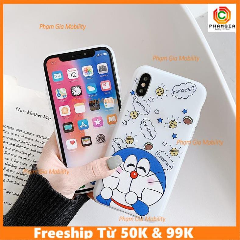 Ốp lưng dẻo silicon in hình Doraemon cho Samsung A10 A30 A50 M20 J2 J5 J7 J4+ Prime Pro Note 8 9 J6 J8 A6 S10+ A7 A9