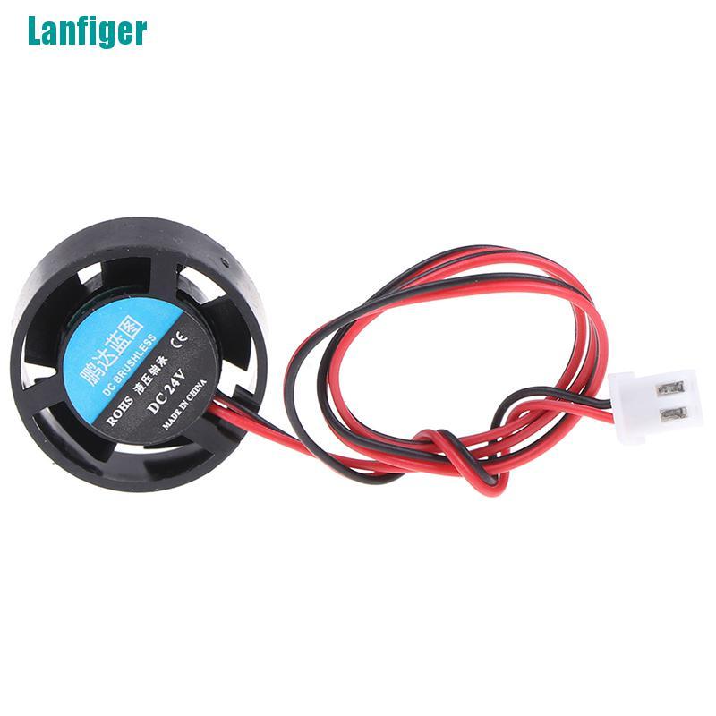 Quạt Làm Mát Mini Hình Tròn 25.5x10mm 5V 9V 12V 24V Cho Đèn LED / Máy Tính