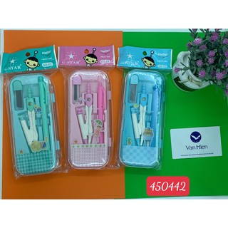 Siêu rẻ Bộ compa eke học sinh G-star GS-03 dễ thương Văn Hiến C7