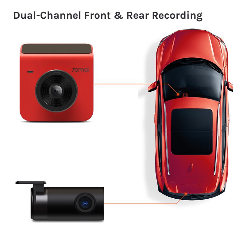 Camera hành trình ô tô Xiaomi 70mai Dash Cam A400 Siêu Nét độ phân giải 2K 1440P