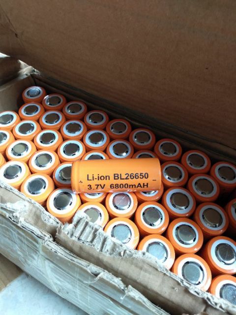 Pin Li -ion BL 26650 3.7v 6800mah