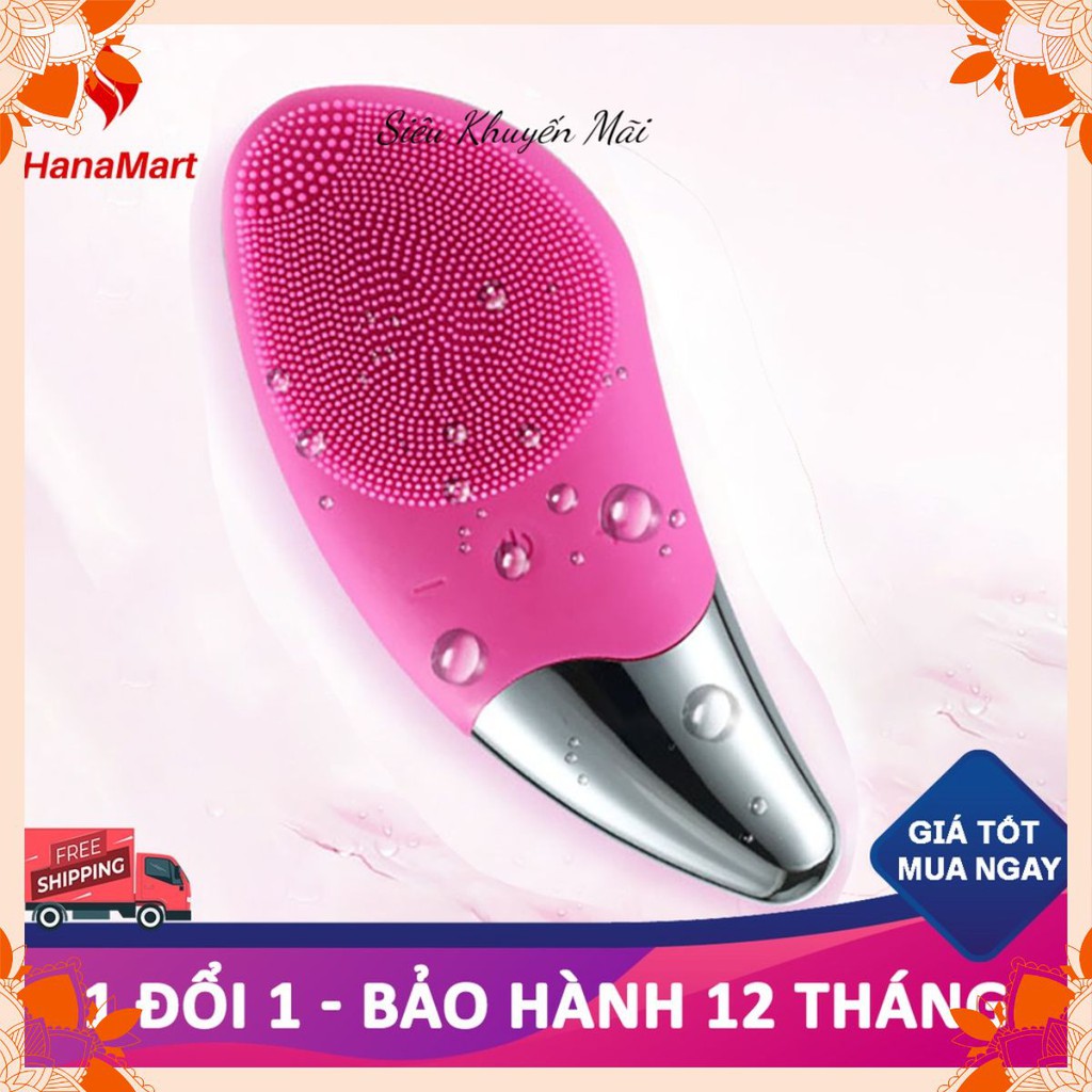 Máy rửa mặt mát xa mini cầm tay cho nam và nữ, dùng kèm sữa rửa mặt, loại bỏ chất nhờn, bụi bẩn, tế bào chết janna.shop4