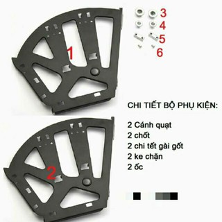 Bản lề tủ giày thông minh 3 ngăn