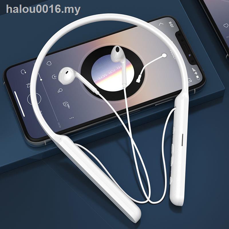 Tai Nghe Bluetooth Không Dây Đeo Cổ Tiện Dụng Khi Tập Thể Thao Cho Oppo Huawei Vivo Xiaomi