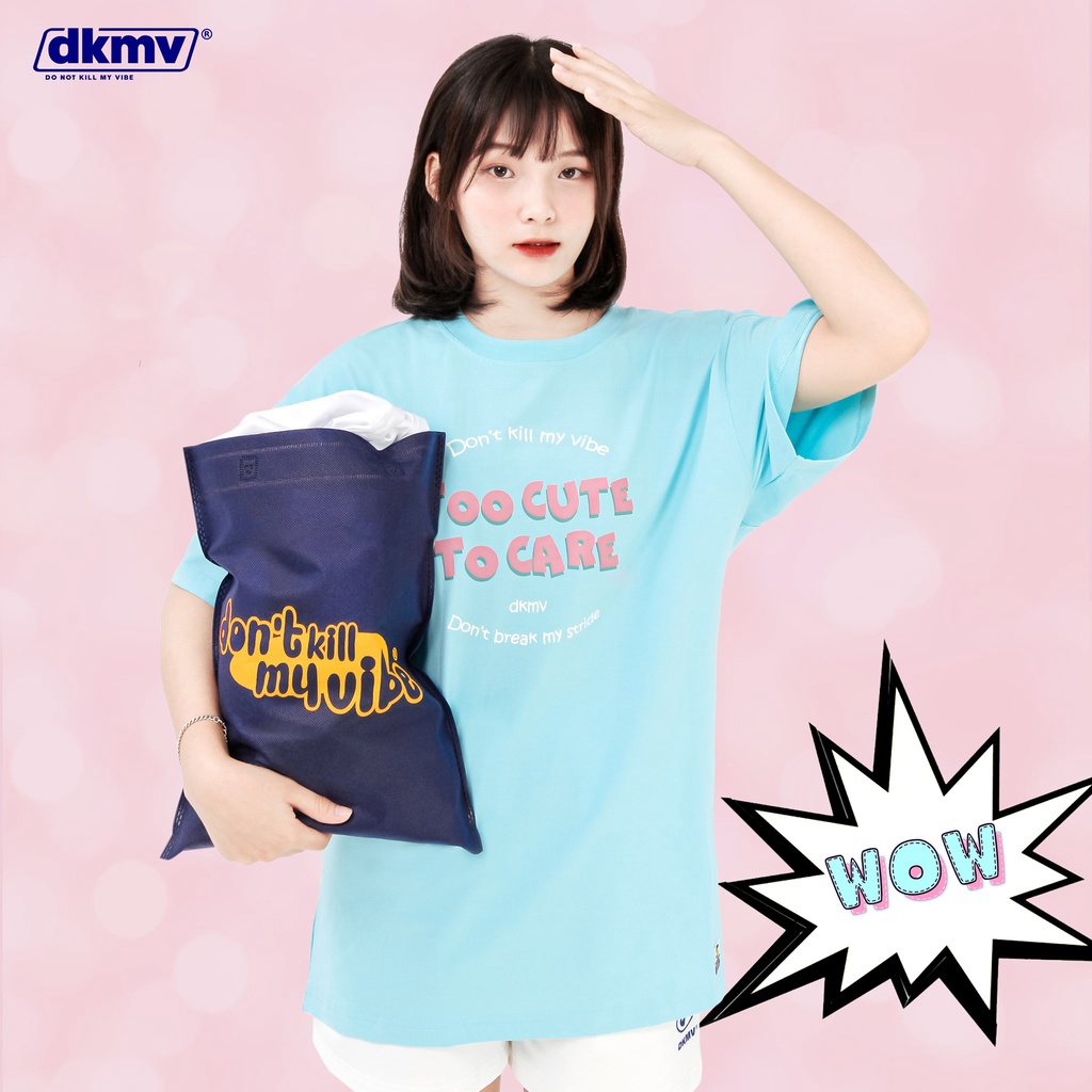 Túi Tote vải màu xanh Don't Kill My Vibe | DKMV Tote