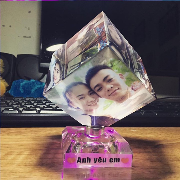 Pha lê lập phương in hình