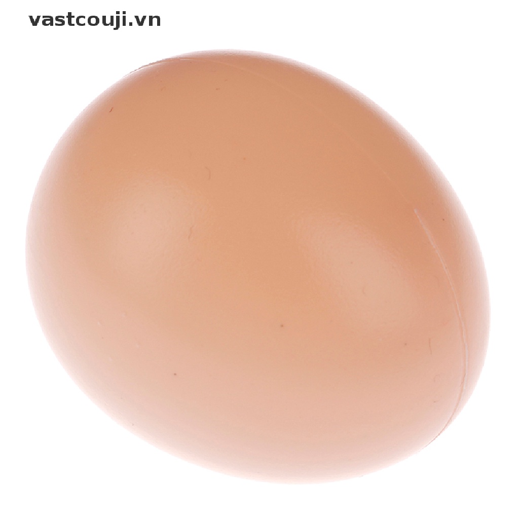 Set 5 Quả Trứng Gà Giả Bằng Nhựa Trang Trí Tiệc