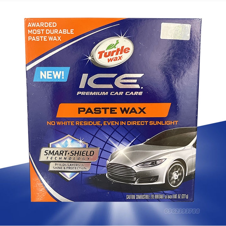Sáp đánh bóng sơn ô tô Turtle Wax ICE Paste Wax - Premium Car Care