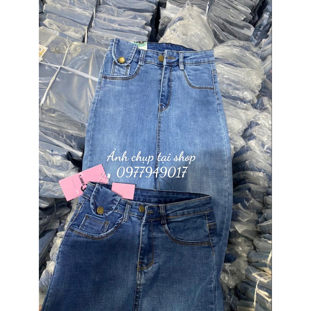 quần jeans nữ cạp cao 3 khuy mẫu mới | BigBuy360 - bigbuy360.vn