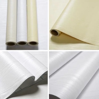 5M giấy dán tường giả gỗ keo sẵn vân 3D khổ 60cm