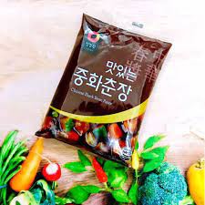 GÓI Sốt tương đen hàn quốc 중회춘장 250g