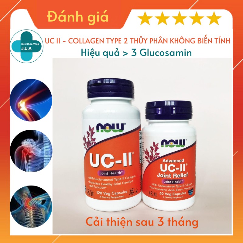 UC II - Collagen type 2 - TĂNG ĐỘ BỀN CHO KHỚP