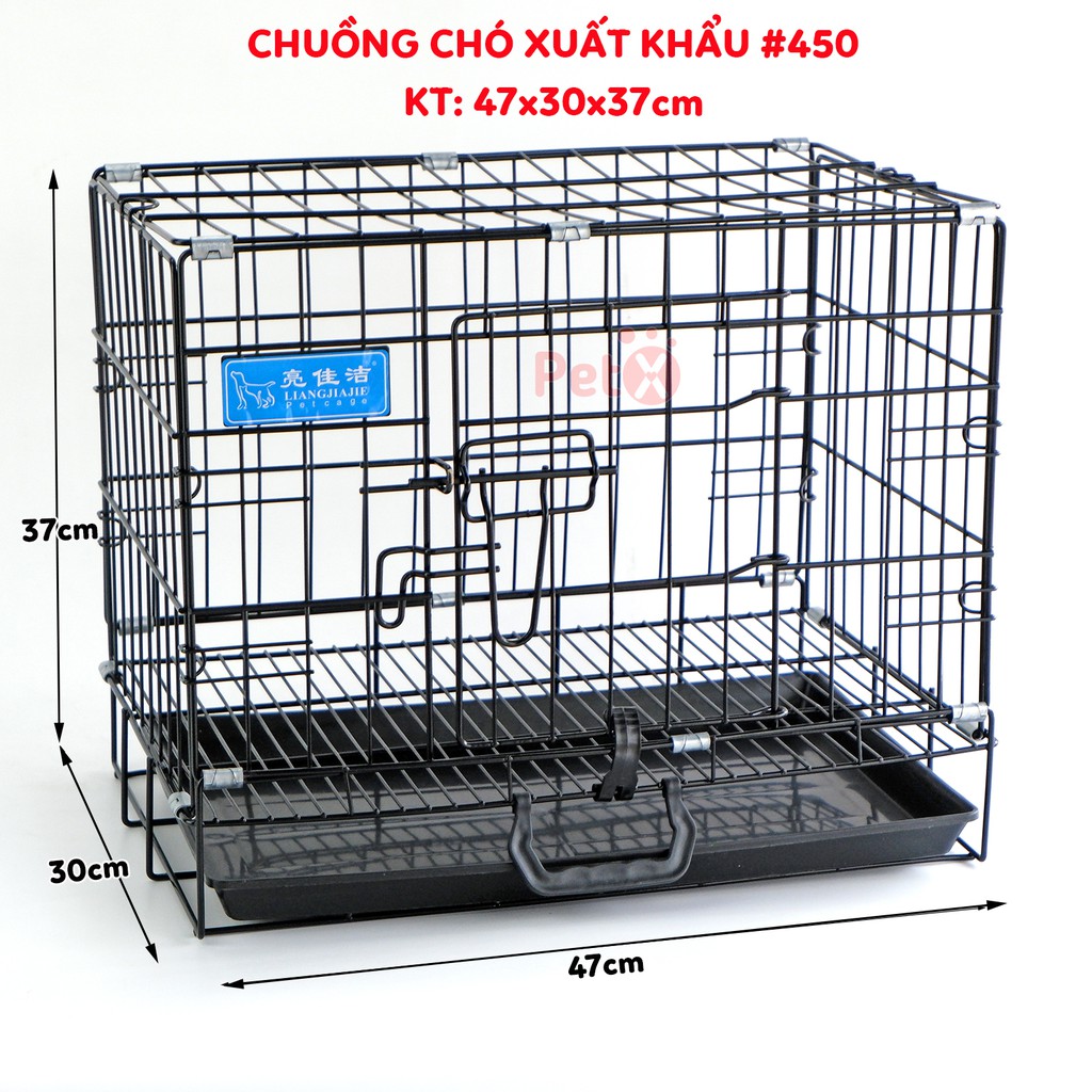 Chuồng Chó Mèo Gấp Gọn Sơn Tĩnh Điện size 600 500 loại Basic