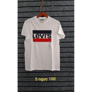 DEAL Hót Áo levis nữ trắng logo 3 màu