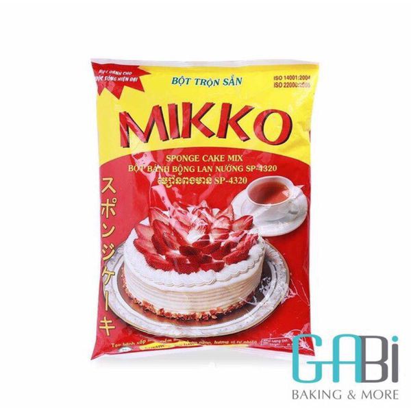 1kg bột bông lan trộn sẵn Mikko