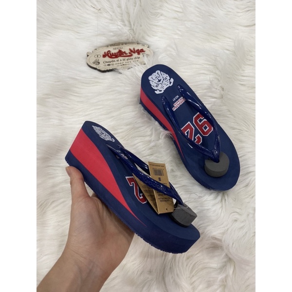 Dép kẹp tông nữ xỏ ngón cao 7p loại bền