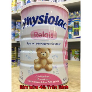 Sữa bột Physiolac số 2 900g (6-12tháng) nhập khẩu Pháp